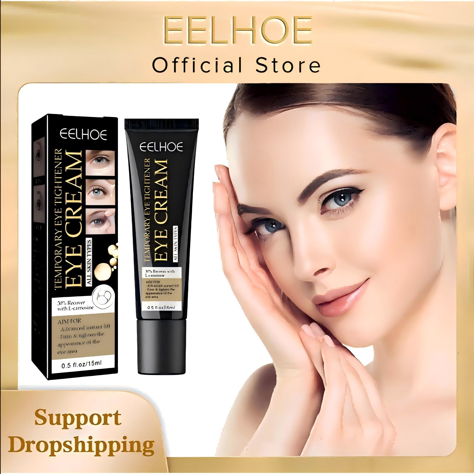 Women Bags Under Eyes - Eelhoe Augen straffung creme zur Entfernung