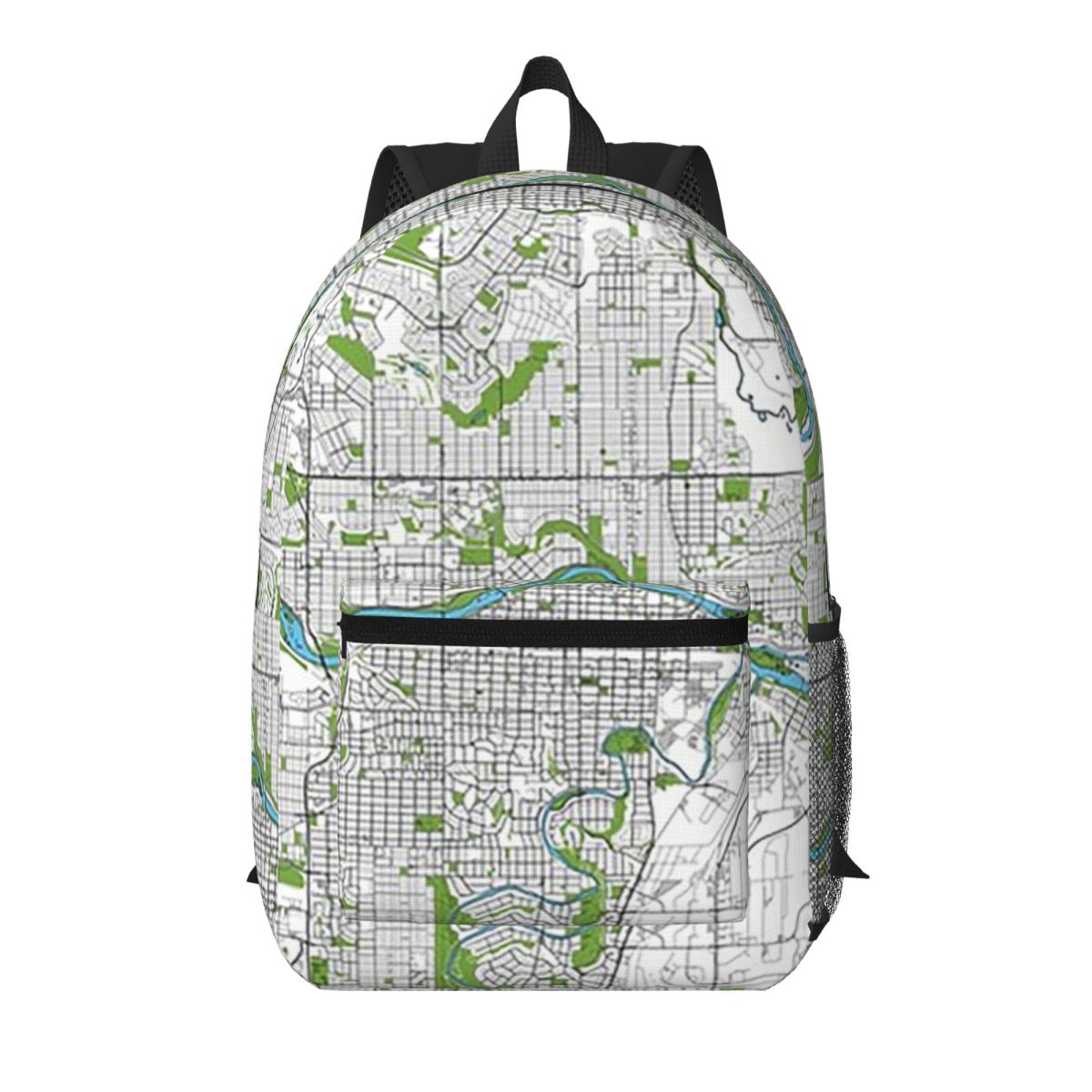 Women Bags Canada - Calgary Kanada – Künstlerische Karte, Studentenrucksack,