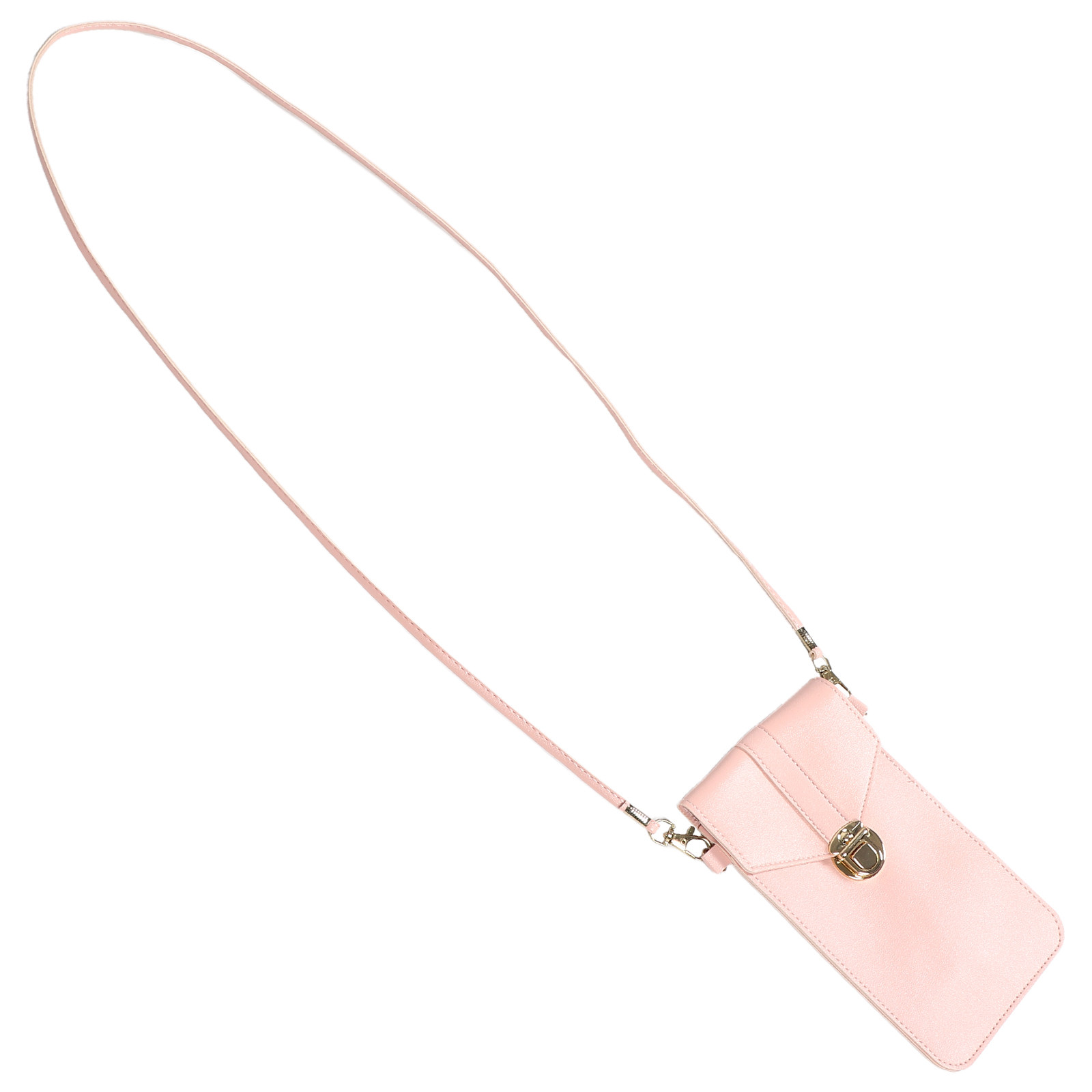 Phone Bag Crossbody - Mini-Umhängetasche Handytasche mit Kartenfächern Handy-Geldbörse Schulterriemen