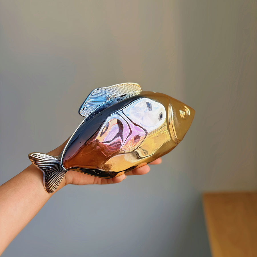 Women Bags Gold - Neue Acryl Shell Form Clutch Damen