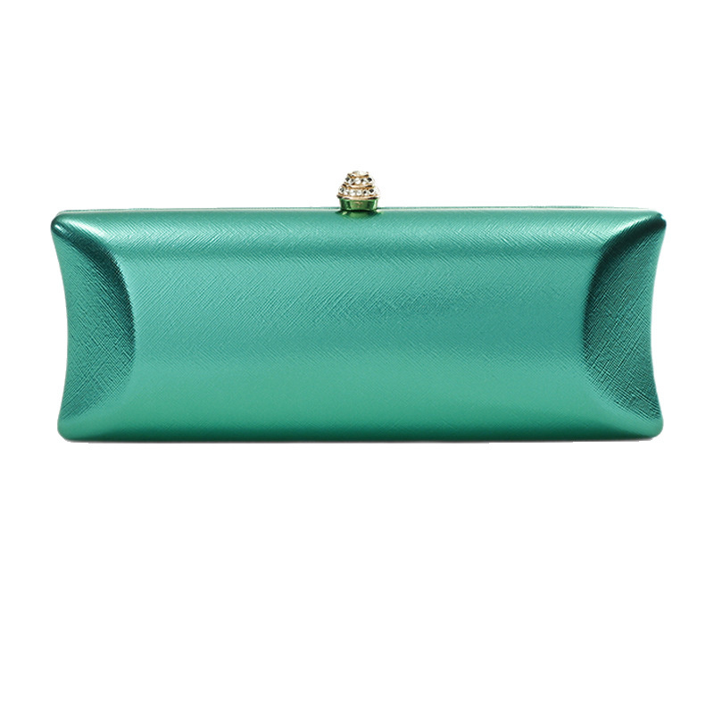 Clutch Bag Evening - Klassische lange Box-Abendtasche für Damen, luxuriöse