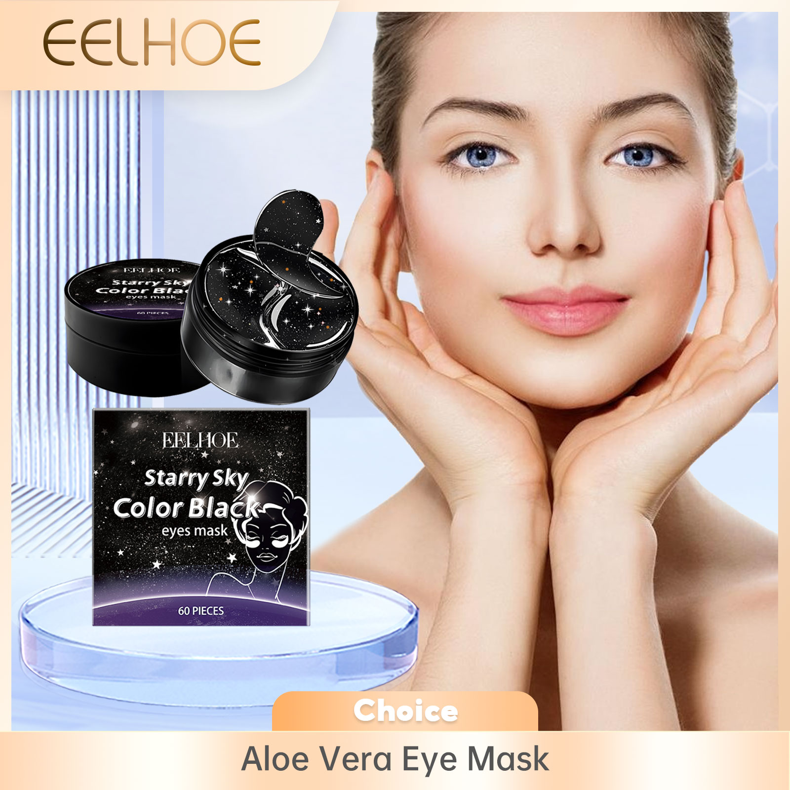 Women Bags Under Eyes - Aloe Vera Augenmaskenpflaster entfernt tiefe Augenringe,