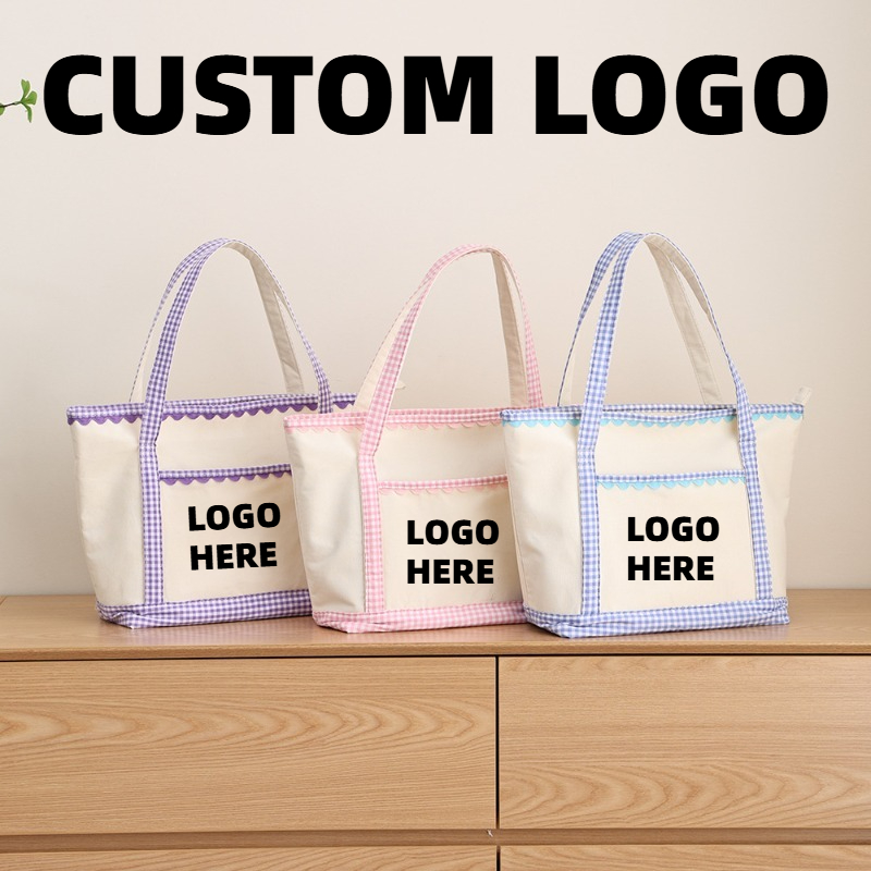 Women Bags Logo - Individuell bedruckte Canvas-Tasche mit Logo, süßem