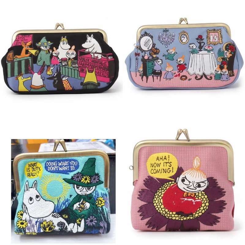 Women Bags For Gift - Kawaii Anime Mumins Serie Mini-Münzbörse Kreativität