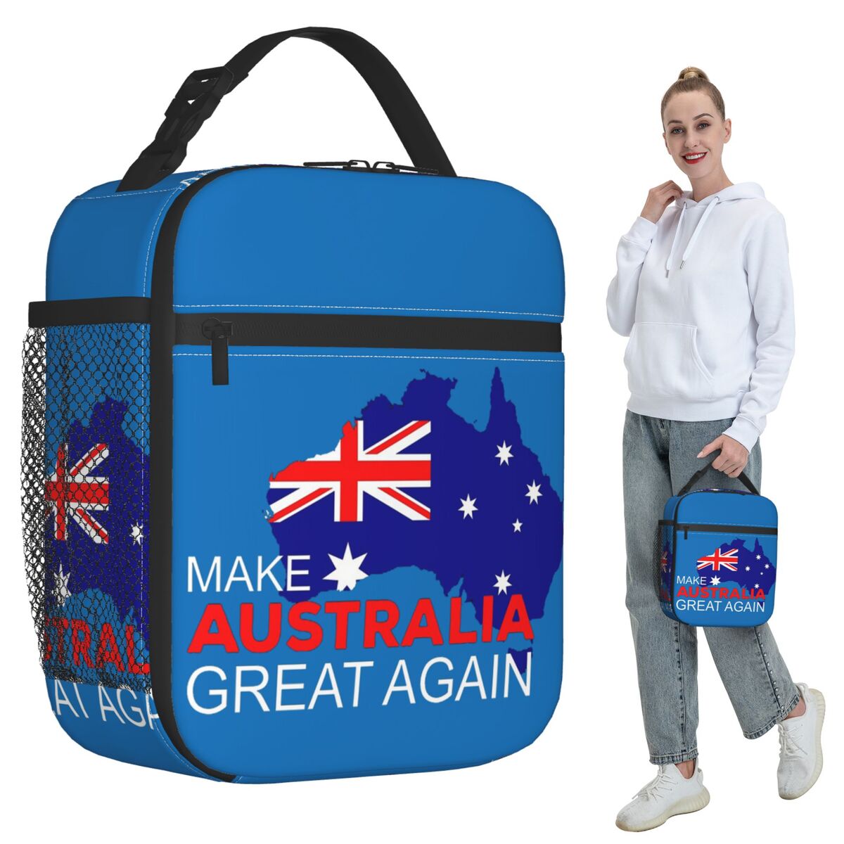 Women Bags In Australia - Make Australia Great Again Isolierte Lunchtasche