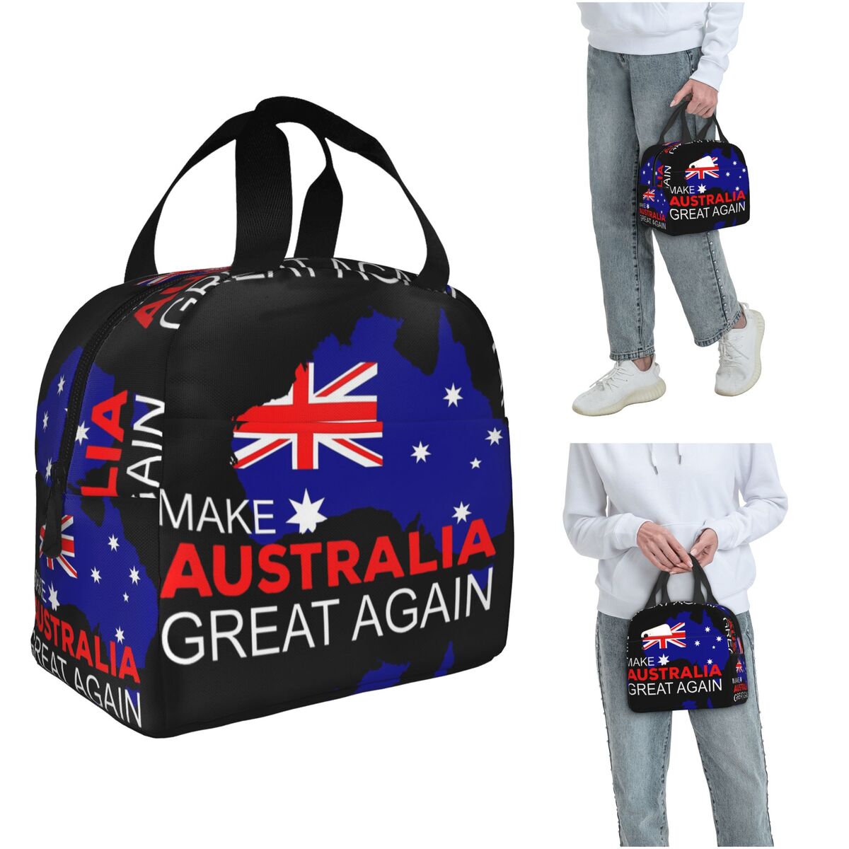 Women Bags In Australia - Make Australia Great Again Isolierte Lunchtasche