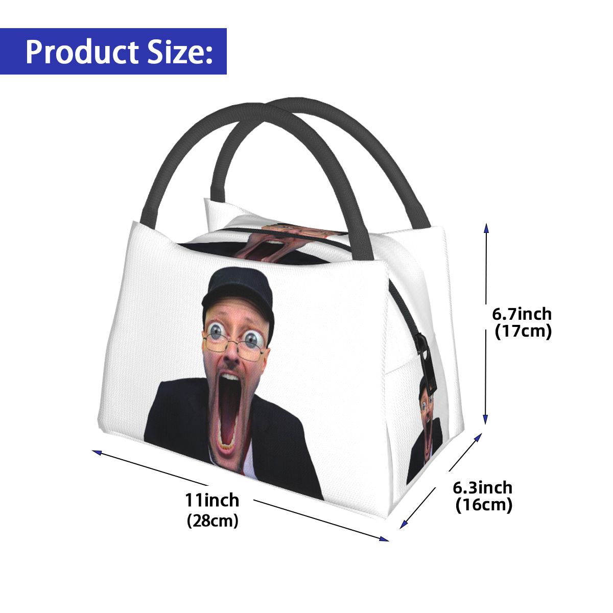 NOSTALGIA CRITIC WOJAK FUNNY M – Women Bags Reddit Bewertung und Preis