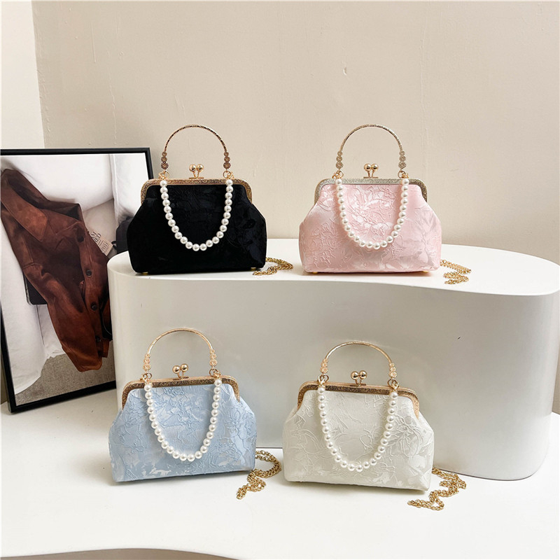 Vintage klassische Spitze Tasc – Clutch Bag Evening Bewertung und Preis