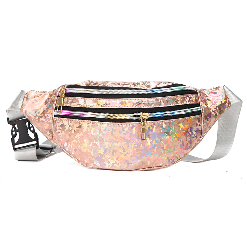 1PC Neue Holographische Fanny  – Women'S Bum Bags Bewertung und Preis