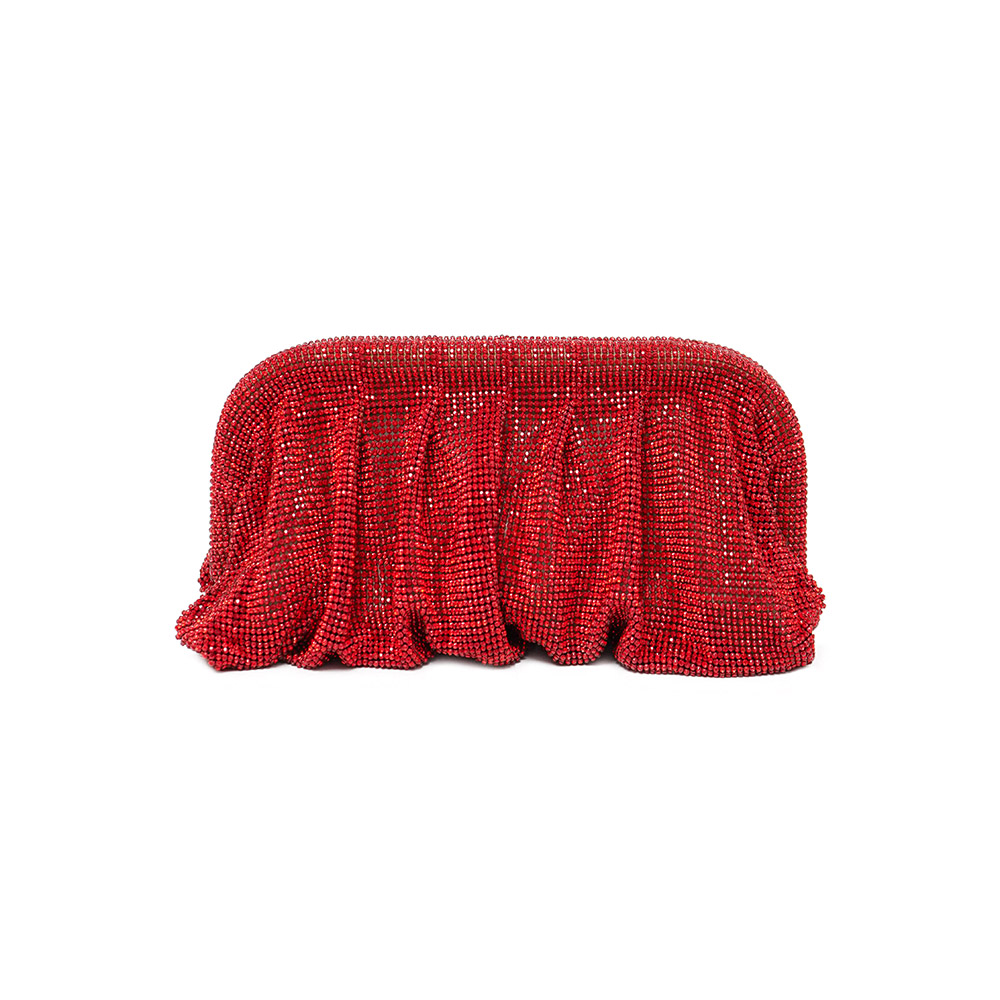 Rote Clutch-Tasche aus Alumini – Clutch Bag Evening Bewertung und Preis