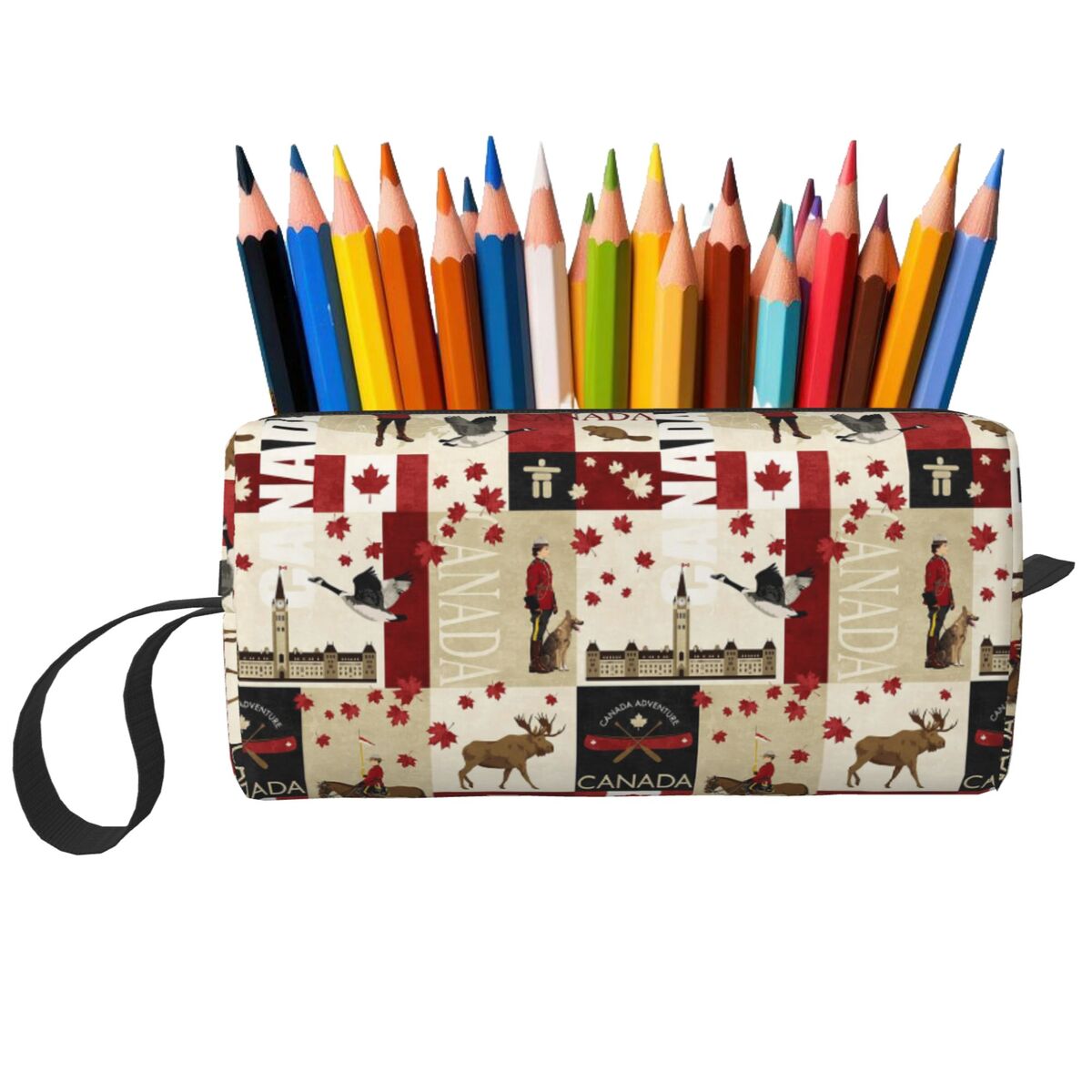 Federmäppchen mit kanadischer  – Women Bags Canada Bewertung und Preis