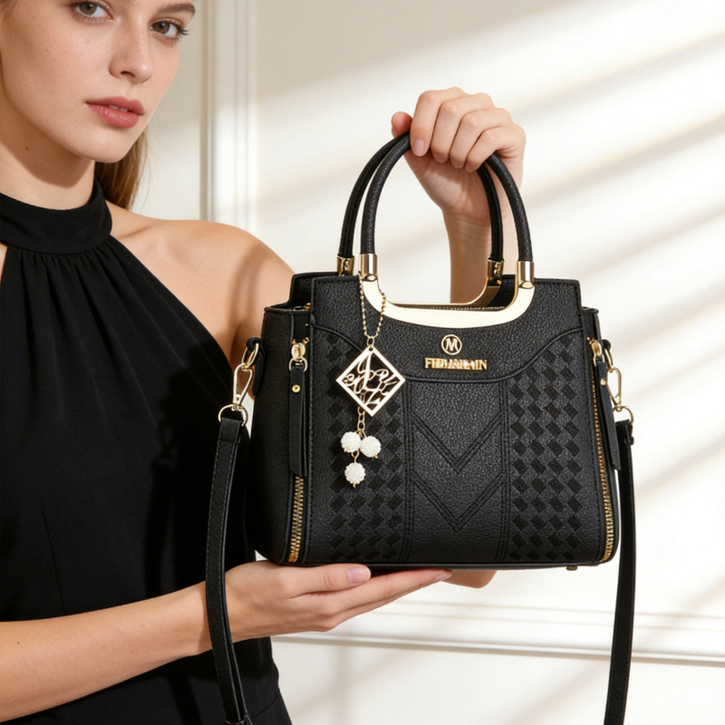 3-teiliges Handtaschen-Set aus – Women Bags For Gift Bewertung und Preis