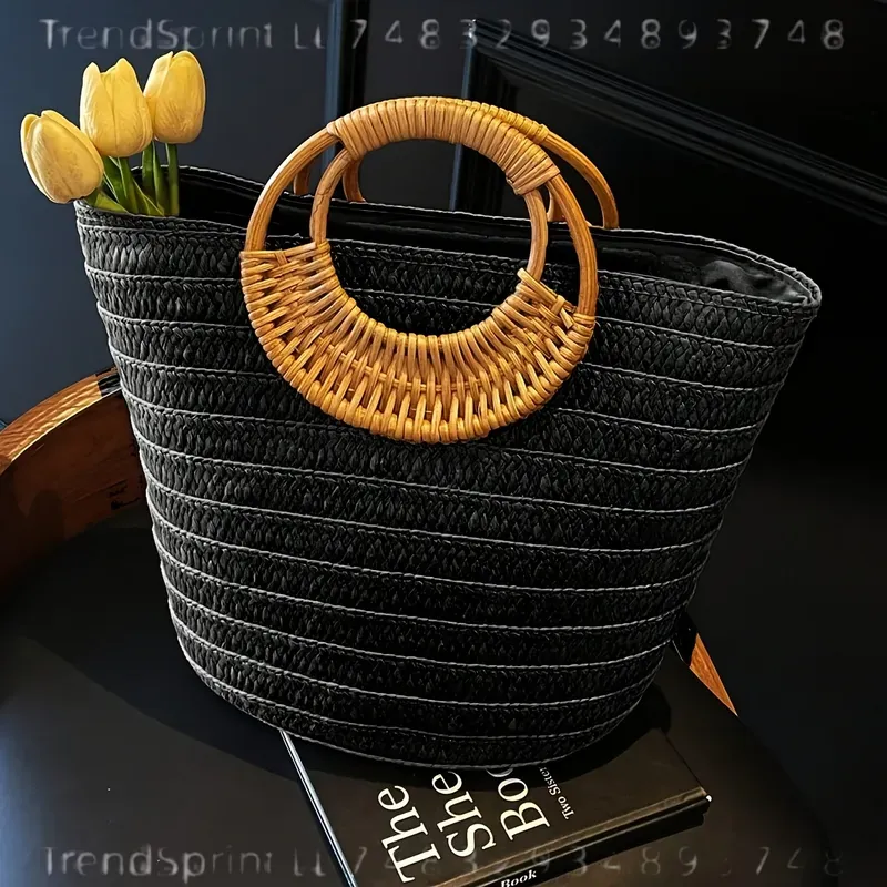 Damen Sommer Gewebte Papiertas – Women'S Bags Handbags Bewertung und Preis