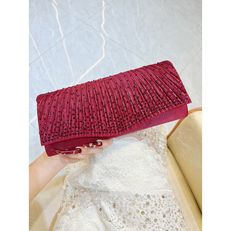 Neue luxuriöse, diamantbesetzt – Clutch Bag Evening Bewertung und Preis
