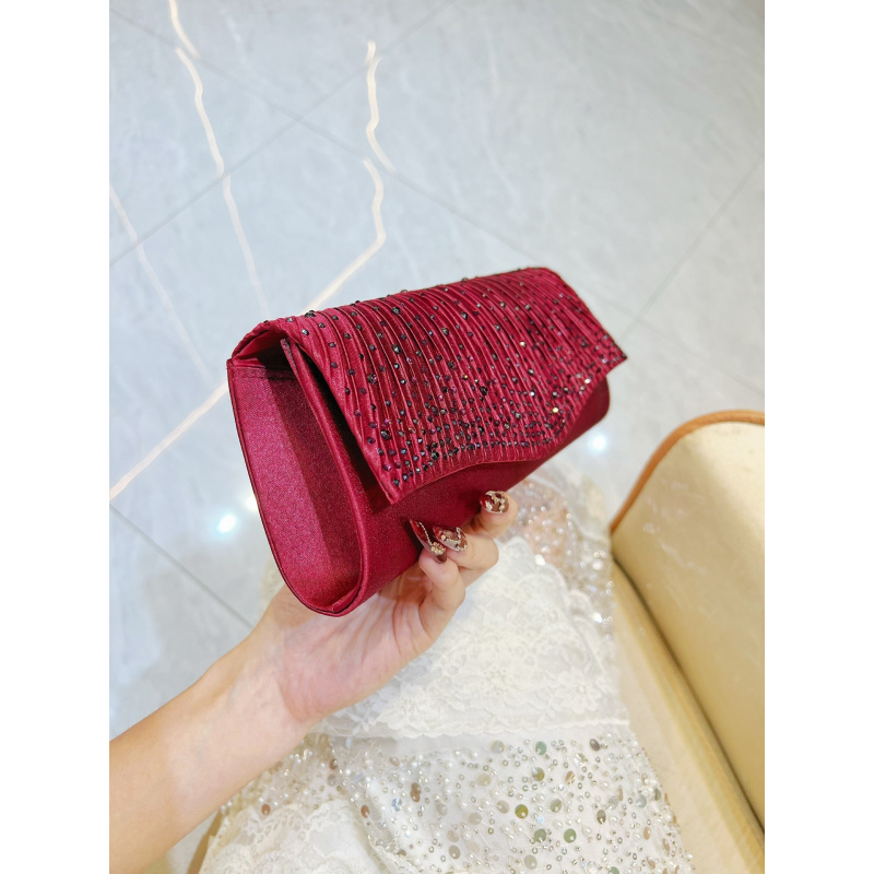 Neue luxuriöse, diamantbesetzt – Clutch Bag Evening Bewertung und Preis