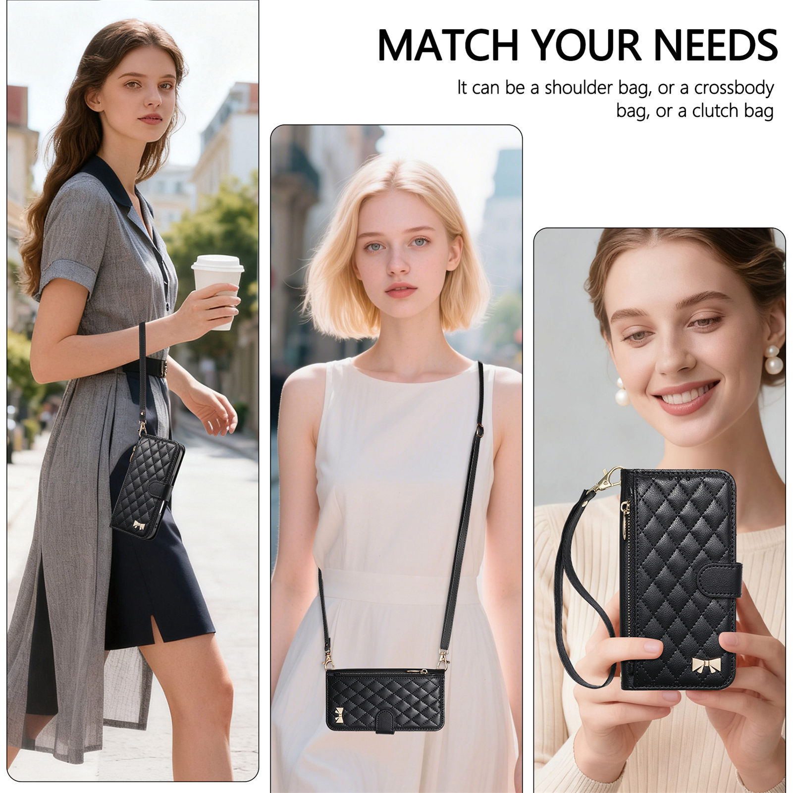 PU-Leder Reißverschluss-Crossb – Phone Bag Crossbody Bewertung und Preis
