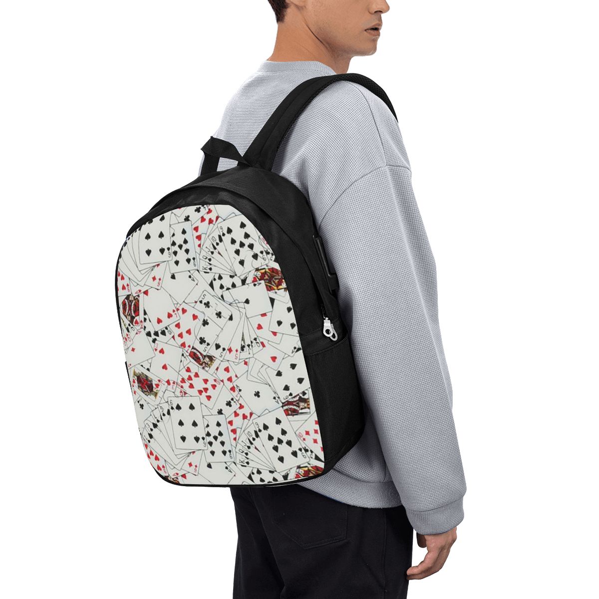 Rucksack mit Spielkarten-Poker – Women Bags Laptop Bewertung und Preis