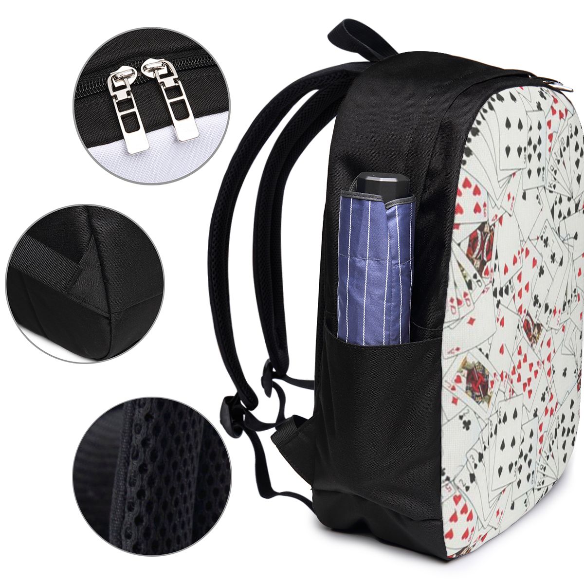 Rucksack mit Spielkarten-Poker – Women Bags Laptop Bewertung und Preis
