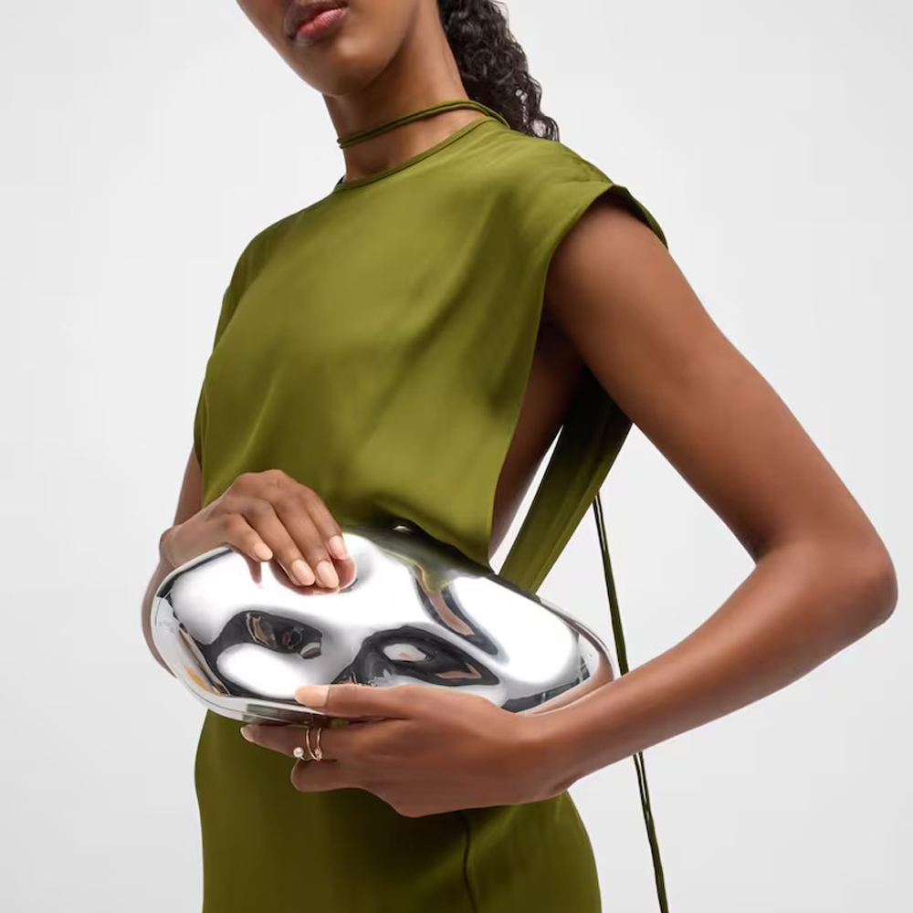 Zitronenfarbene Damen-Clutch a – Women Bags Gold Bewertung und Preis