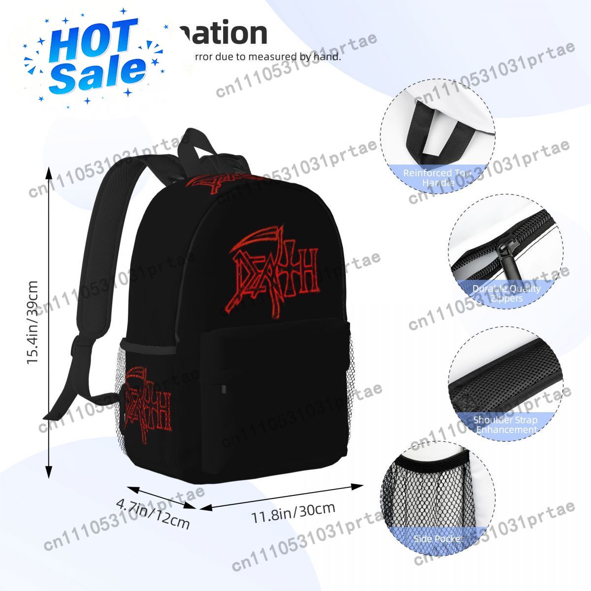 Death Band Logo Rucksack für J – Women Bags Logo Bewertung und Preis