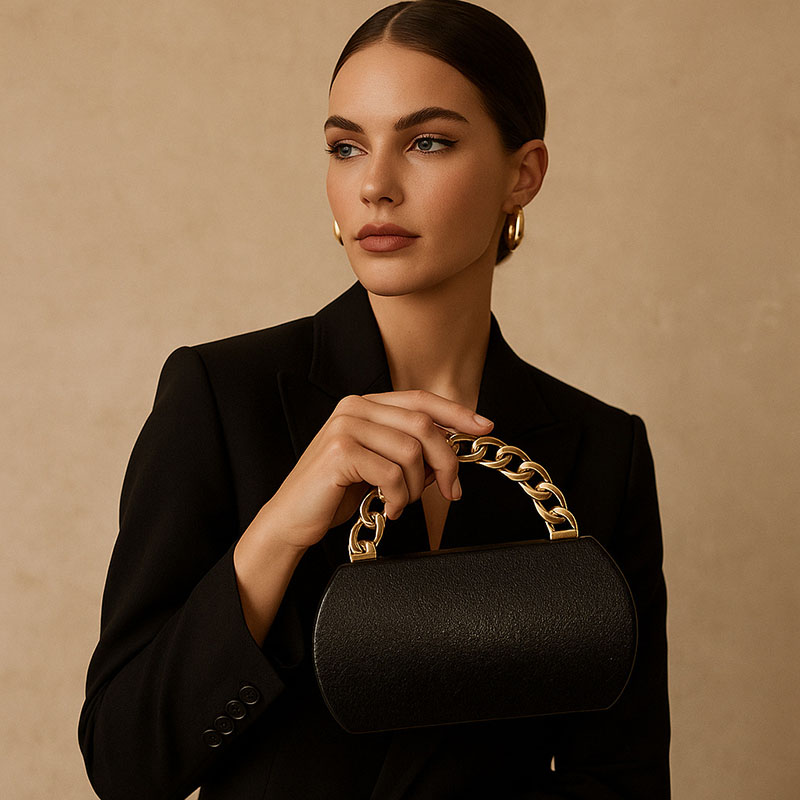 Luxus Gold Metall Schnalle Box – Women Bags Gold Bewertung und Preis