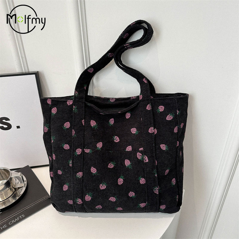 Cordhandtasche Erdbeeren Stran – Women Bags Low Price Bewertung und Preis