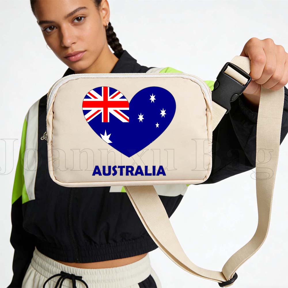 Gürteltasche mit Australien-Fl – Women Bags In Australia Bewertung und Preis