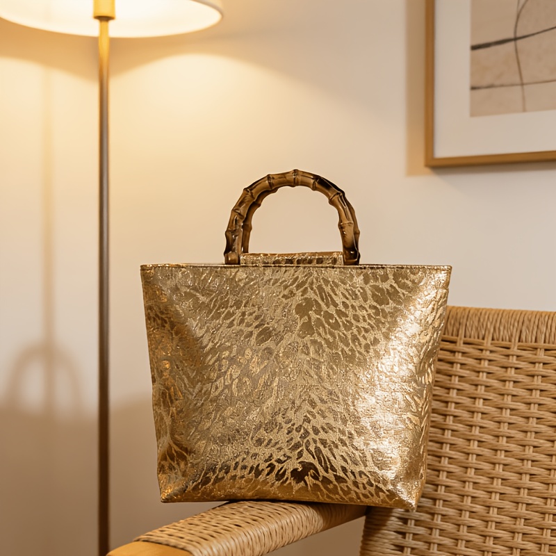 Leichte Luxus-Tragetasche aus  – Women Bags Gold Bewertung und Preis