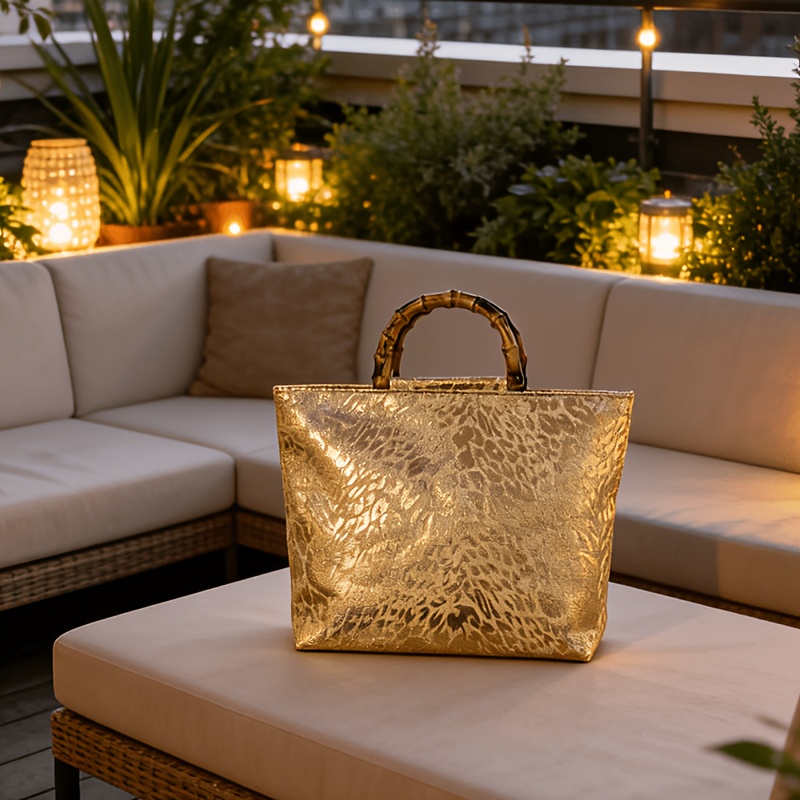 Leichte Luxus-Tragetasche aus  – Women Bags Gold Bewertung und Preis
