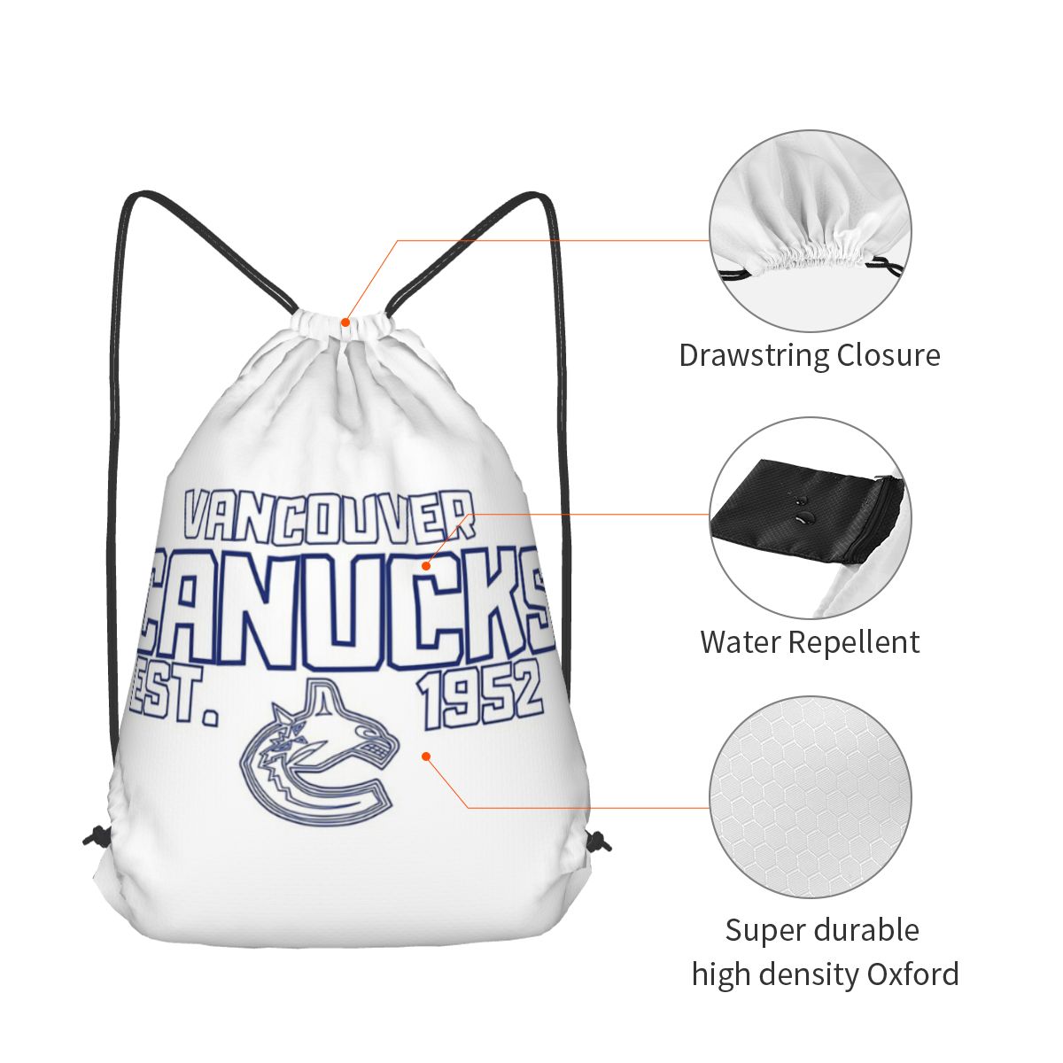 Vancouver Canucks Hockey Canad – Women Bags Canada Bewertung und Preis