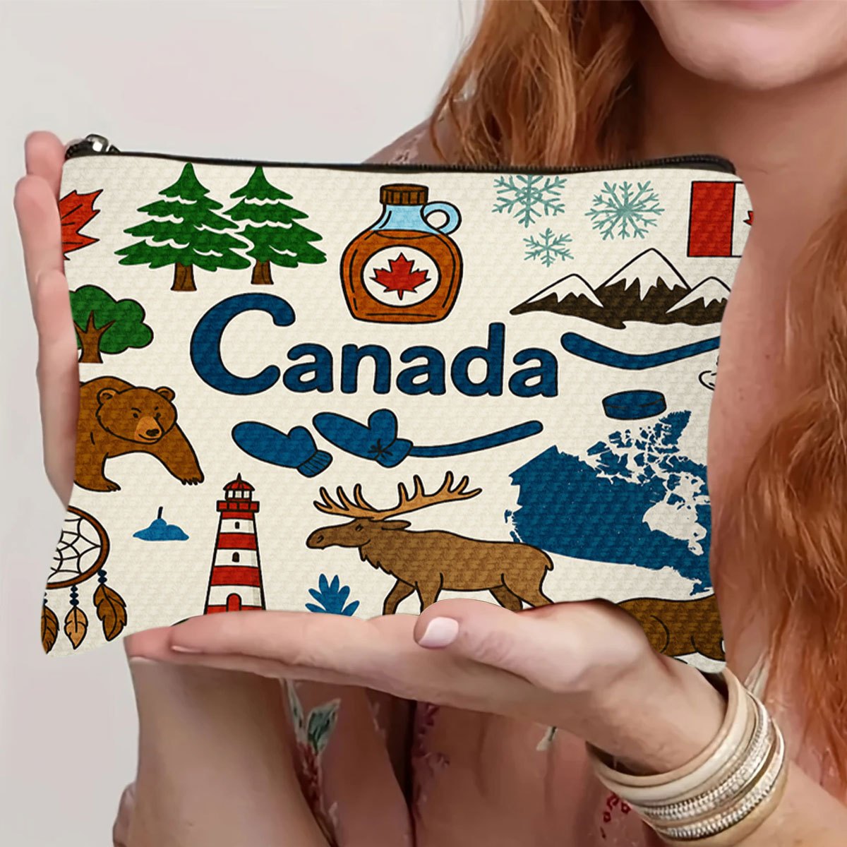Eine Kosmetiktasche mit Kanada – Women Bags Canada Bewertung und Preis