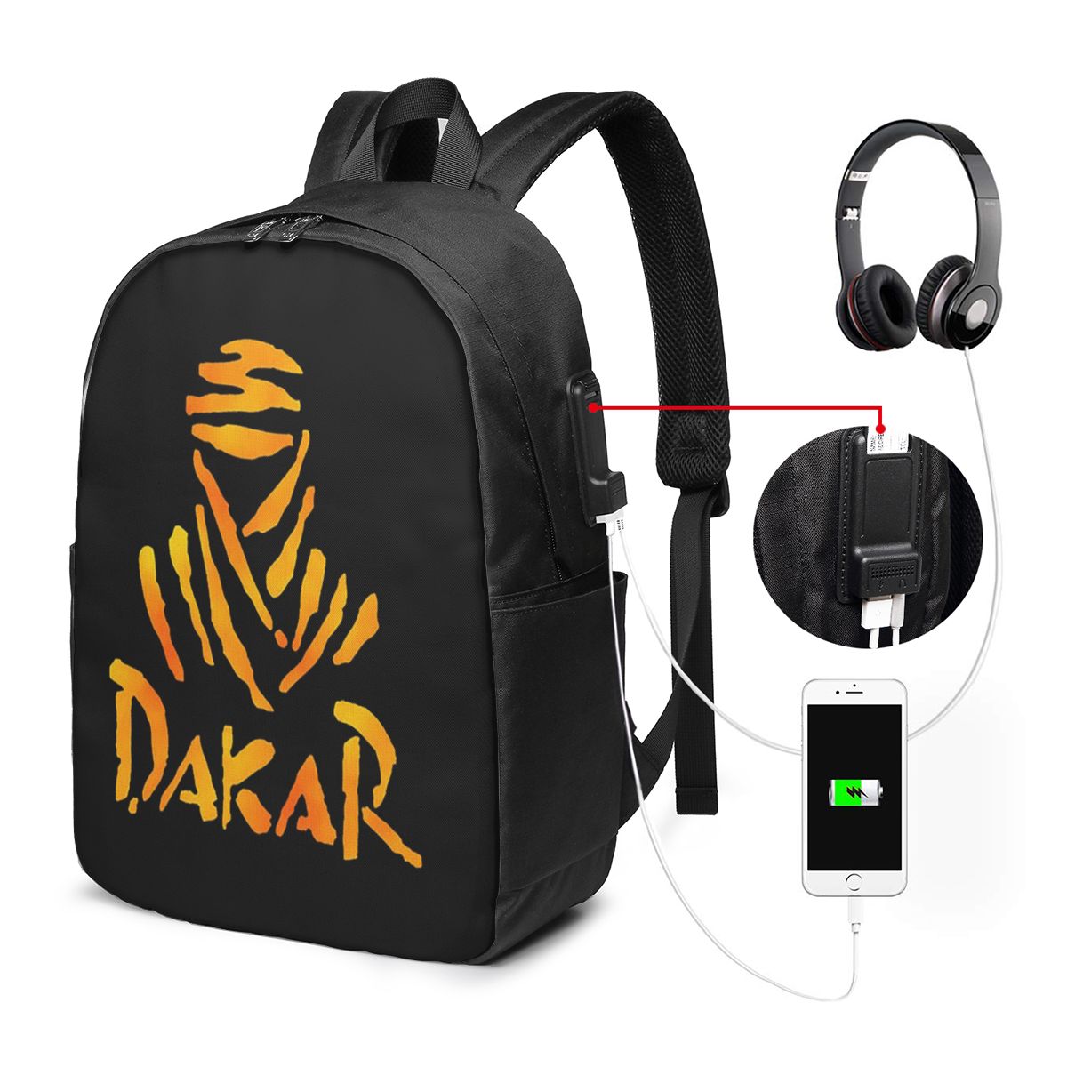 Dakar Rally Motorrad-Rucksack, – Women Bags Laptop Bewertung und Preis