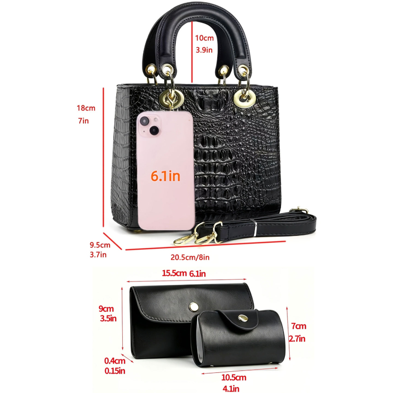 3-teiliges Damen-Handtaschen-S – Women'S Bags Handbags Bewertung und Preis