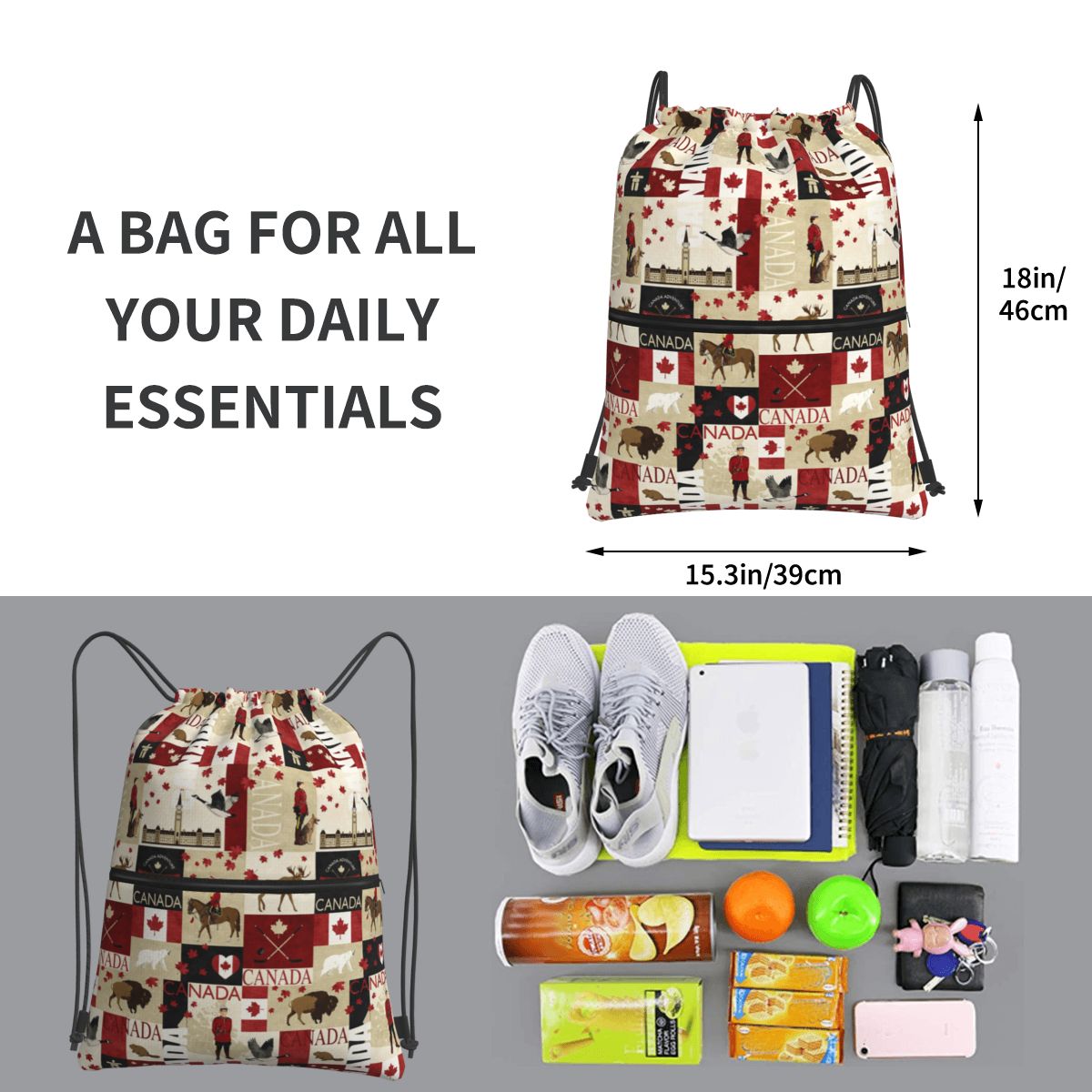 Rucksäcke mit kanadischer Flag – Women Bags Canada Bewertung und Preis