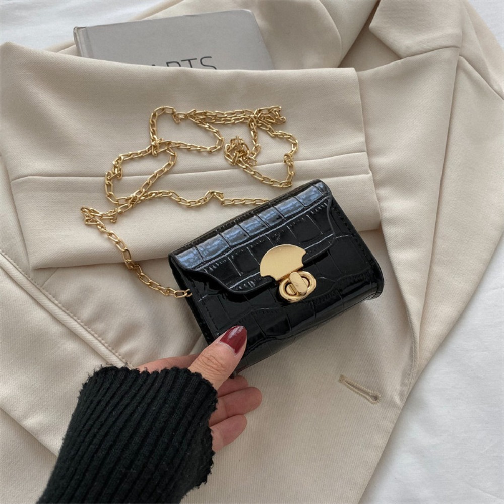 Mini-Tasche, Gelb-Goldene Nisc – Women Bags Gold Bewertung und Preis