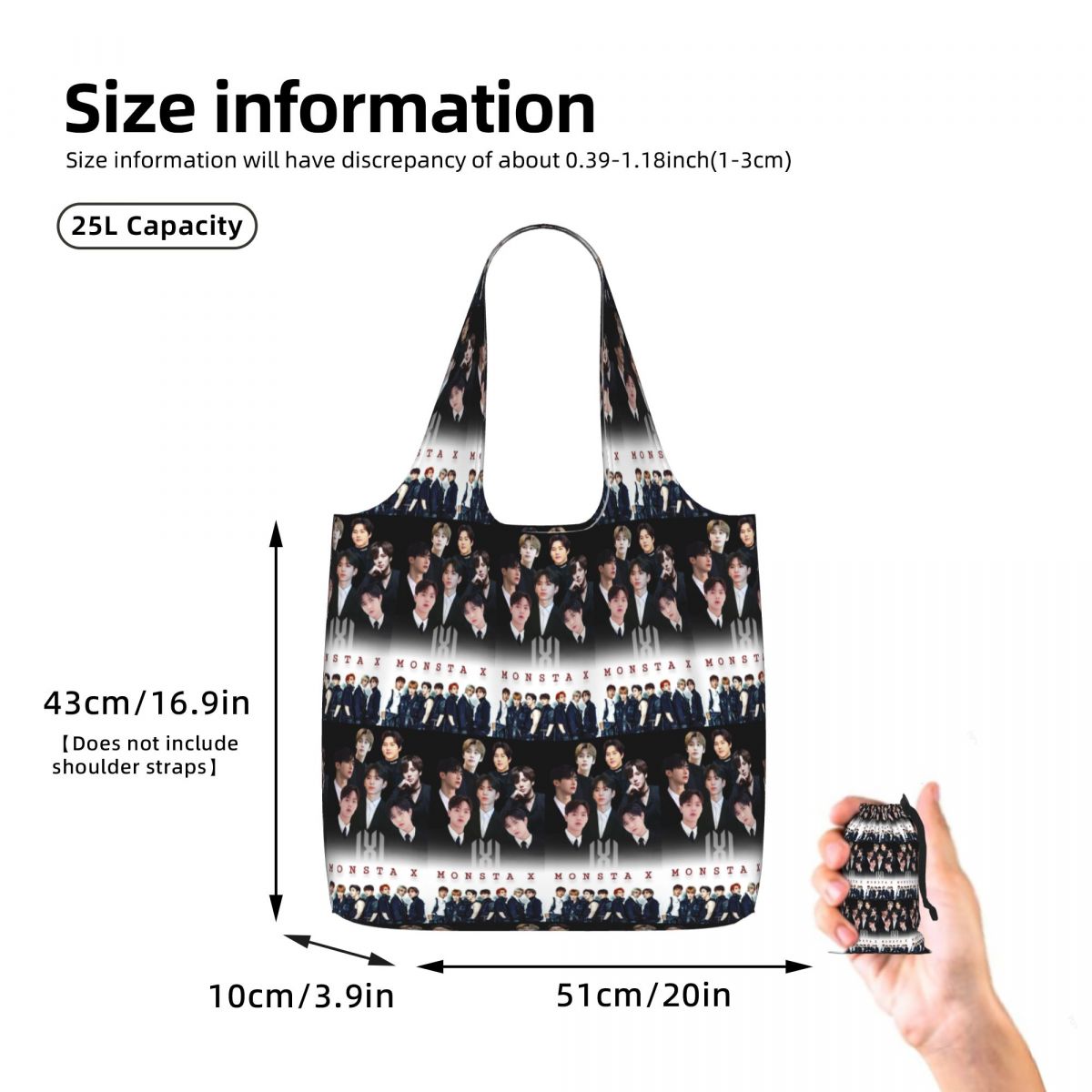 Monsta X Kpop Einkaufstasche a – Women X Bags Bewertung und Preis