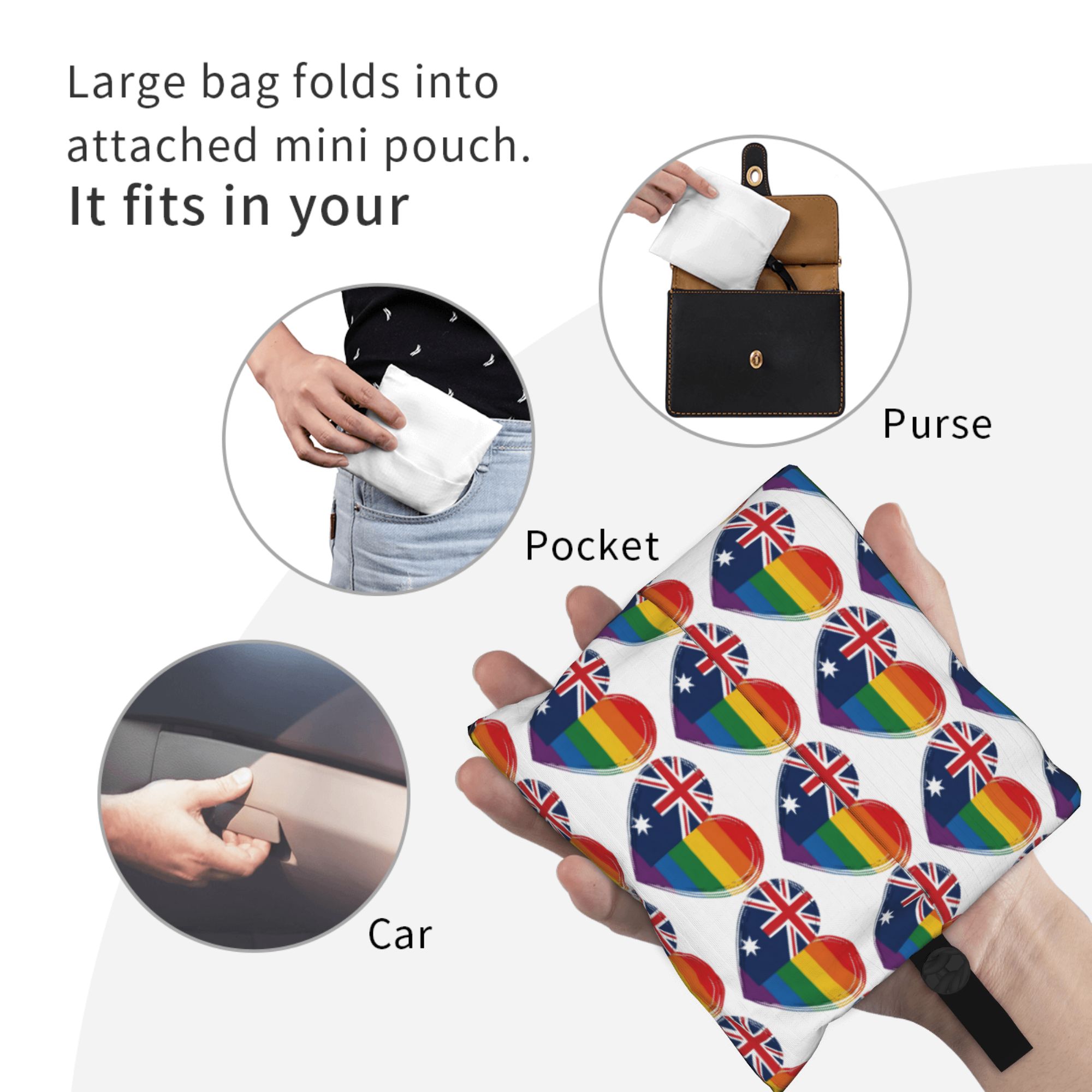 LGBTQ Australia Gay Pride Hear – Women Bags In Australia Bewertung und Preis