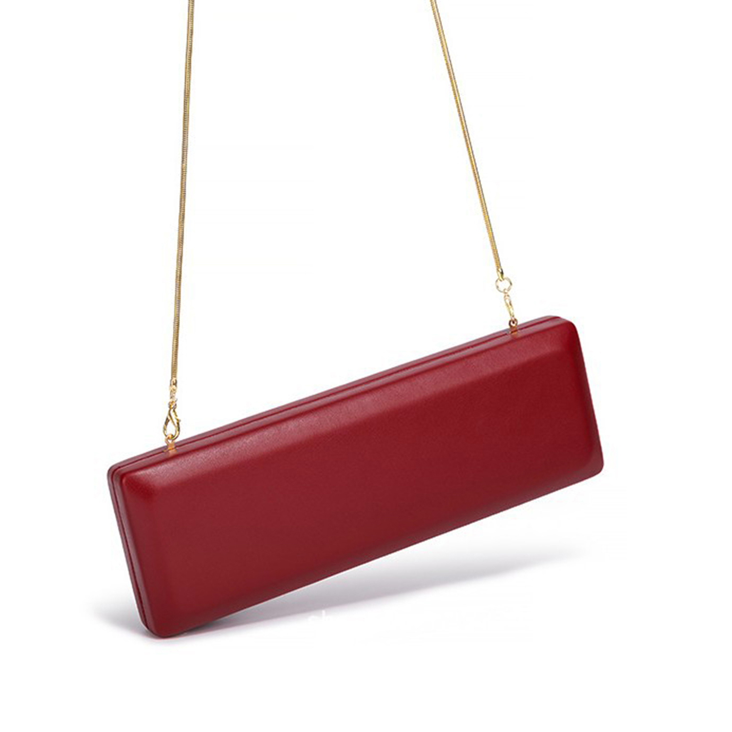 Elegante rote Abendtasche, min – Women Bags Gold Bewertung und Preis