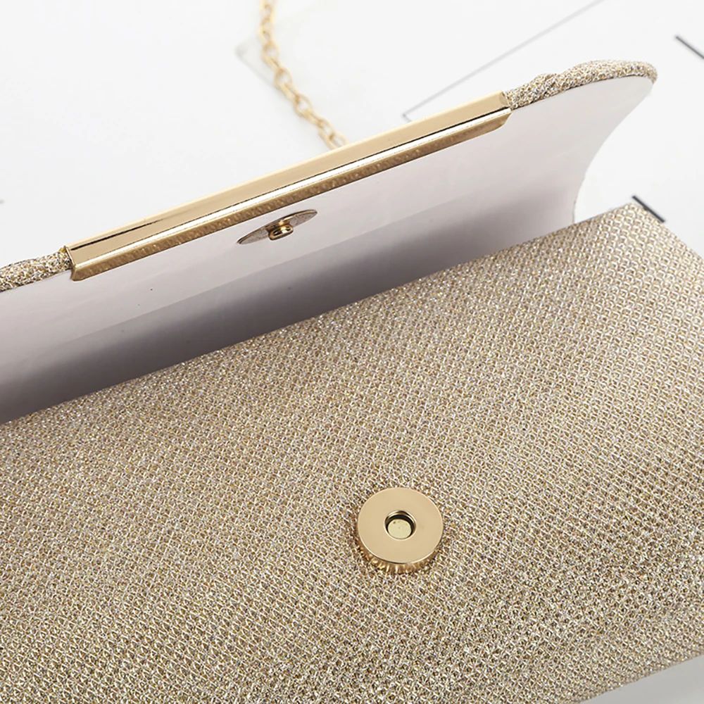 Frauen Abend Clutch Tasche wei – Women Bags Gold Bewertung und Preis