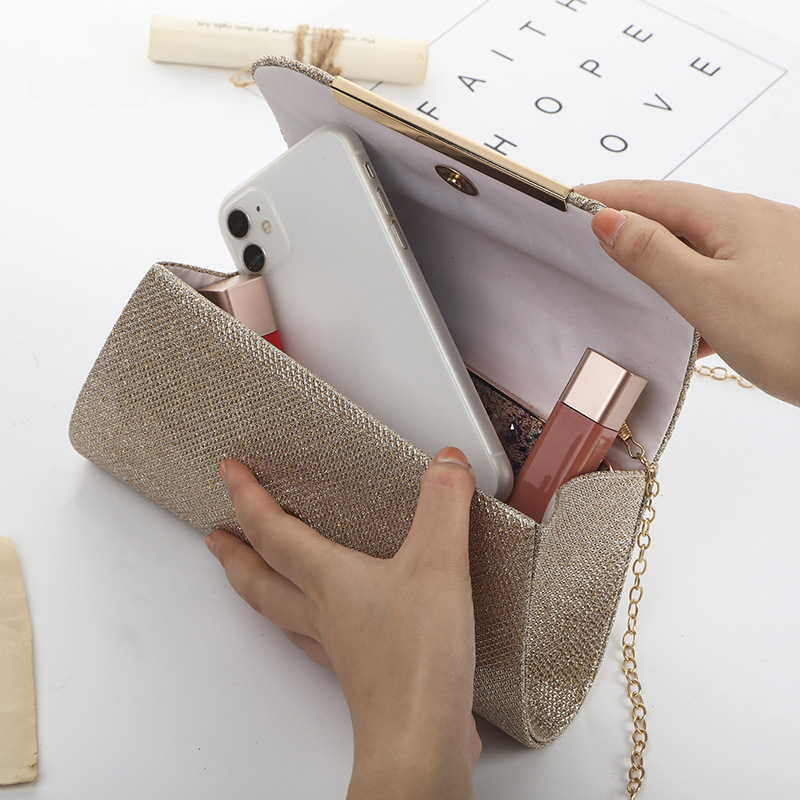 Frauen Abend Clutch Tasche wei – Women Bags Gold Bewertung und Preis