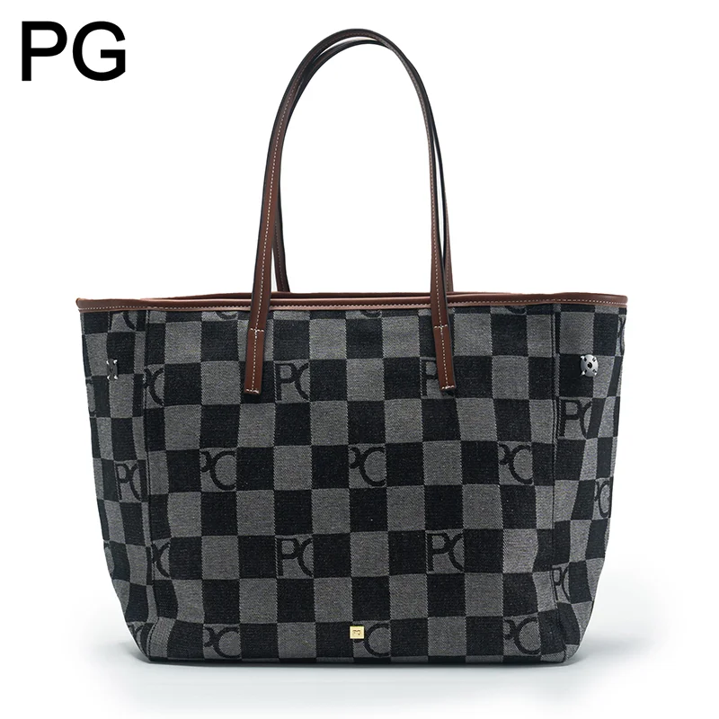 PG Retro Damen Karierte Traget – Women Bags Logo Bewertung und Preis