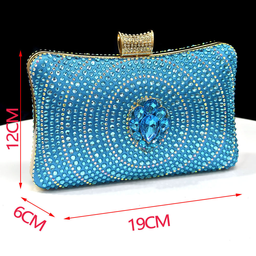 Kristall-Strass-Absätze & Clut – Clutch Bag Evening Bewertung und Preis