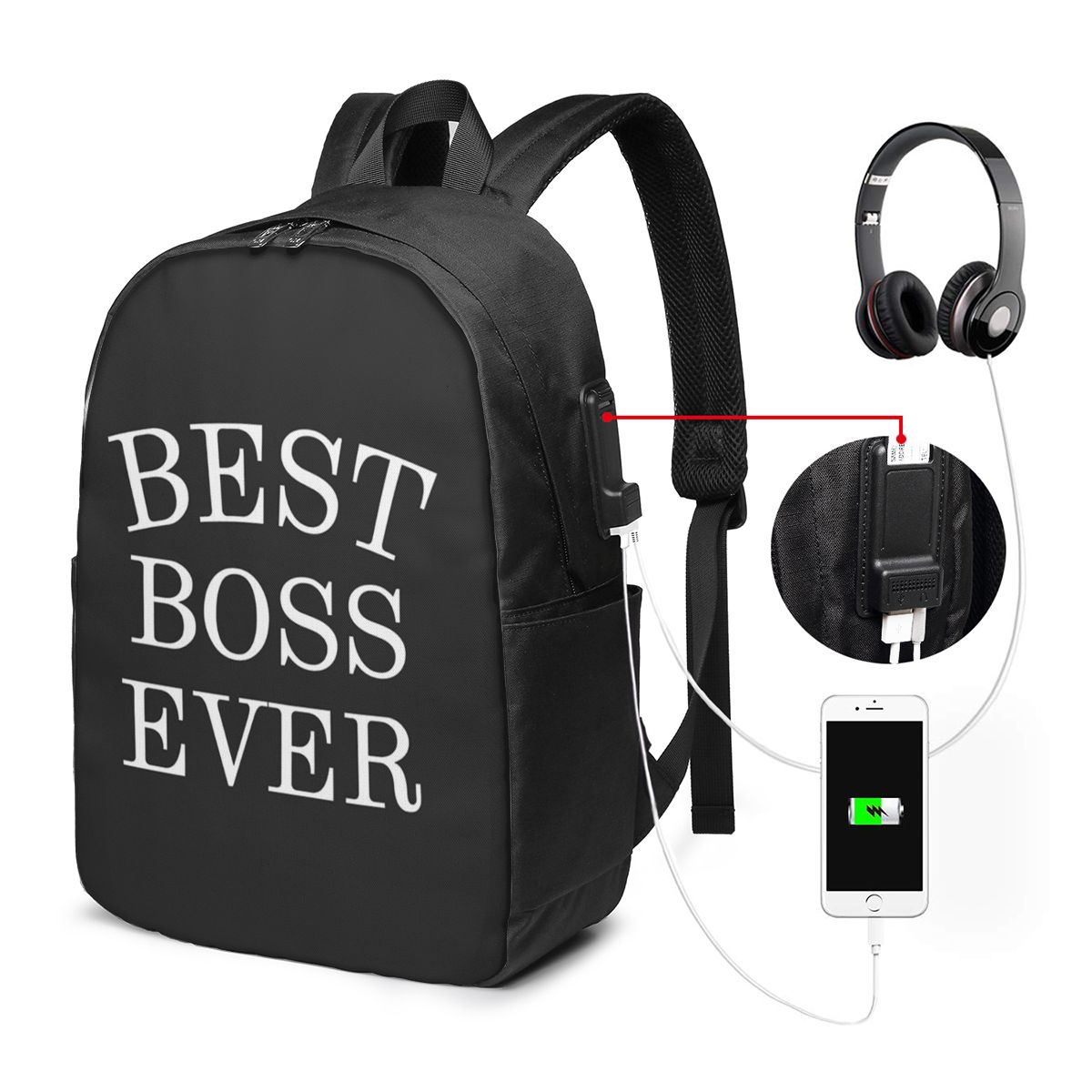 Lady Best Boss Ever Rucksack,  – Women Bags Laptop Bewertung und Preis