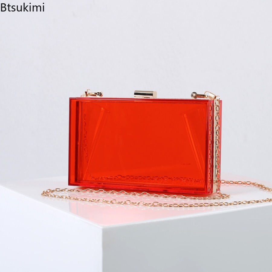 Modische Transparente Acryl-Ab – Clutch Bag Evening Bewertung und Preis