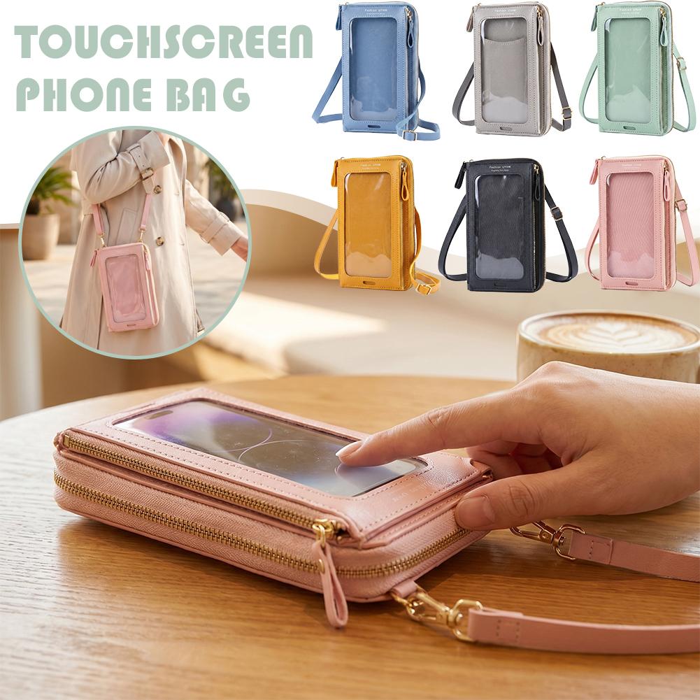 Damentaschen Weiche Leder-Geld – Phone Bag Crossbody Bewertung und Preis
