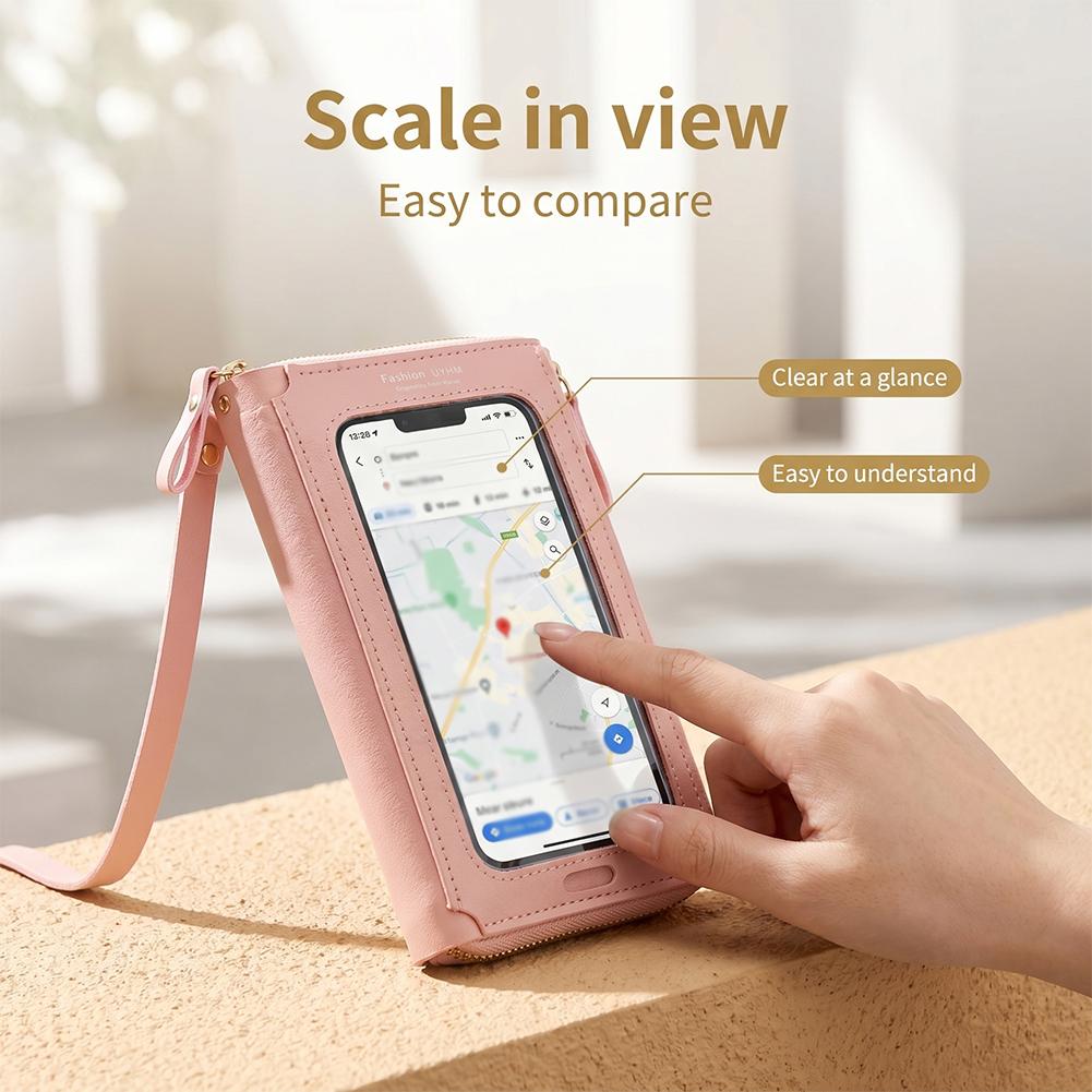 Damentaschen Weiche Leder-Geld – Phone Bag Crossbody Bewertung und Preis