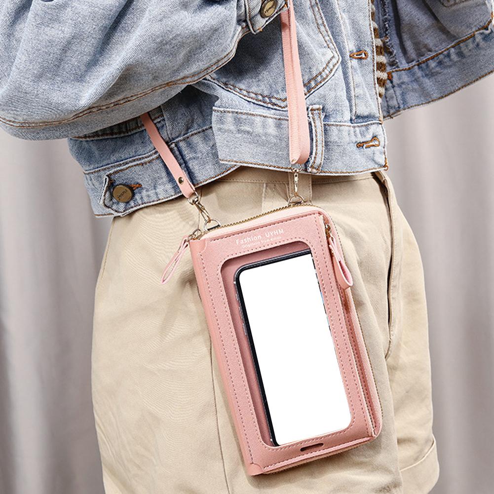 Damentaschen Weiche Leder-Geld – Phone Bag Crossbody Bewertung und Preis